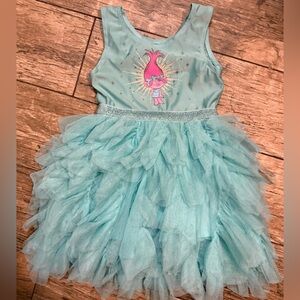 Dreamworks Aqua and Pink Trolls Dance Costume
